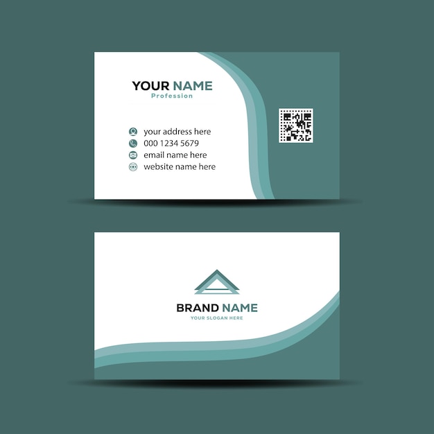 Modelo de tarjeta de visita profesional