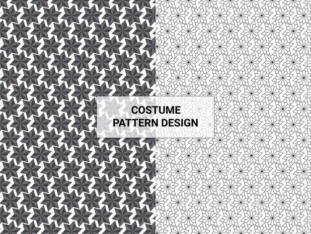 Modelo de traje moderno Diseño sin costuras