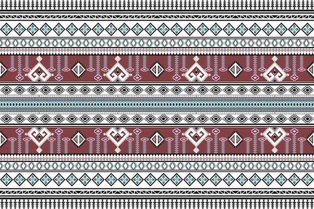 Modelo tribal geométrico antiguo sin costuras