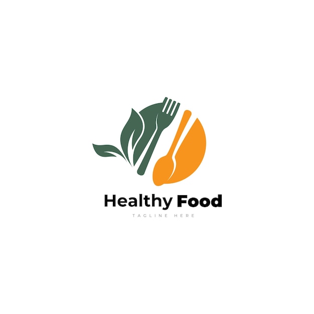 Modelo de vector de diseño de alimentos saludables