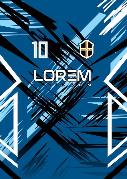 Modelo vectorial de fondo para camisetas deportivas, camisetas de carreras, camisas de carrera, diseños de camisetas para subli
