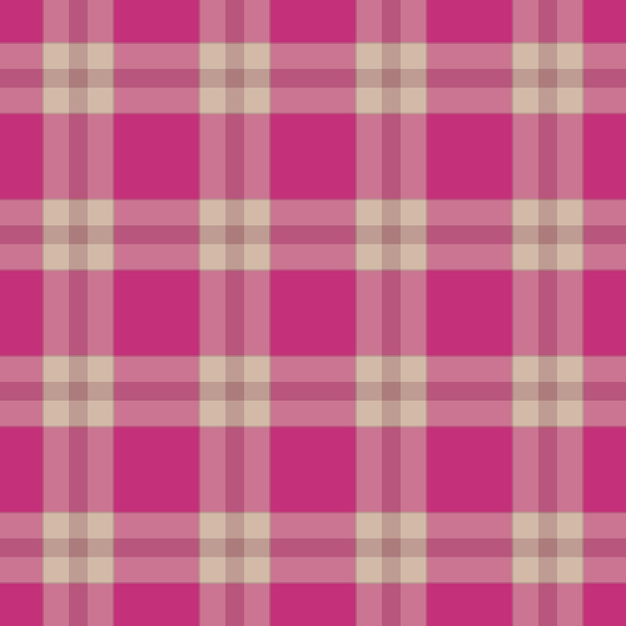 Modelo de vestido comprobar el color de fondo textil sin costuras a cuadros tela rosa vector tartan textura en colores rosa y pastel