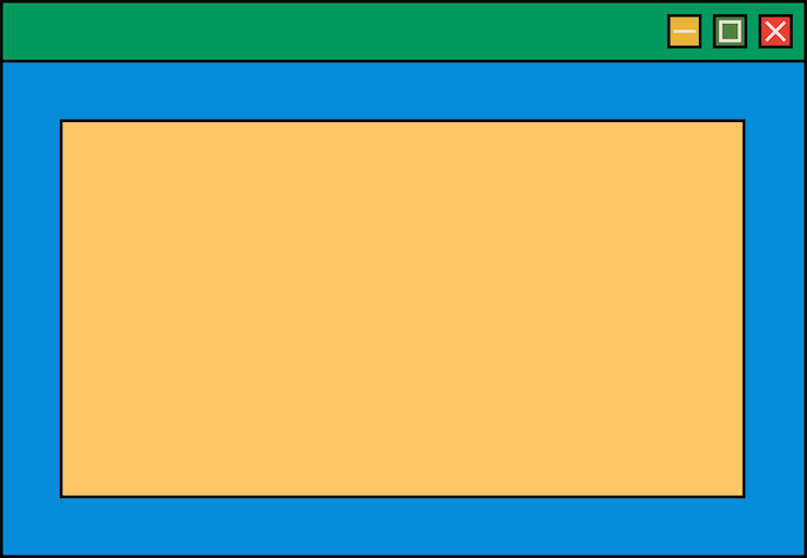 Vector modelos de navegador de escritorio y ventana de diálogo elementos de la interfaz de usuario de la computadora