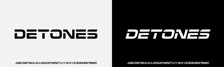 Modern Bold Font Regular Italic Number Typography fuentes de alfabeto de estilo urbano para el deporte de moda