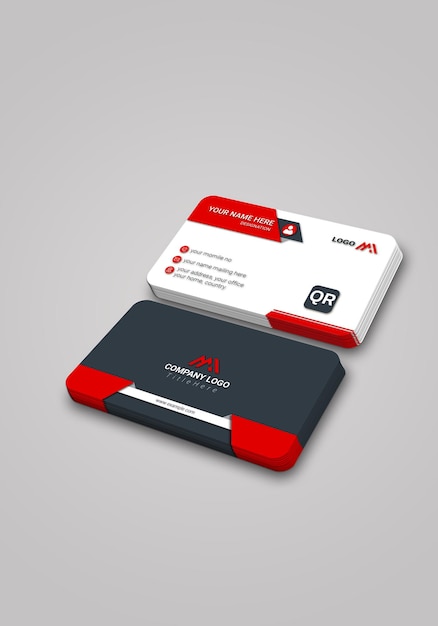 Modern Corporate Style Business Card Template