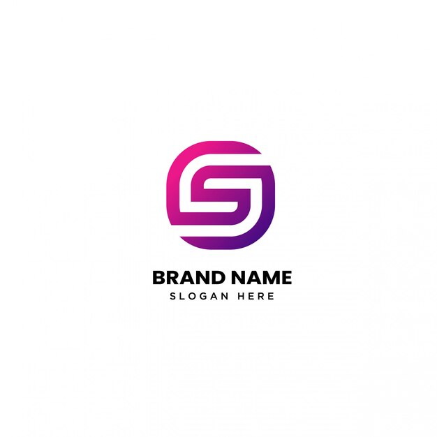 Modern Letter S Logo Design 