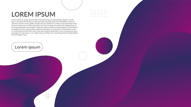 Moderna forma abstracta en diseño de plantilla de fondo premium con vector