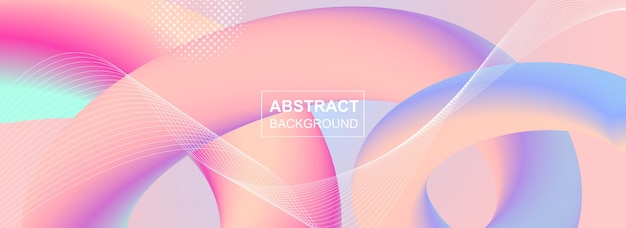 Moderna mezcla de fluidos geométricos abstractos diseño de fondo de marca corporativa Ilustración vectorial