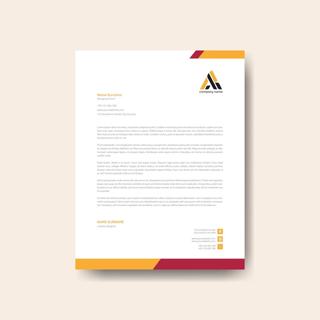 Moderna plantilla de diseño de encabezado minimalista con diseño de negocio limpio y profesional