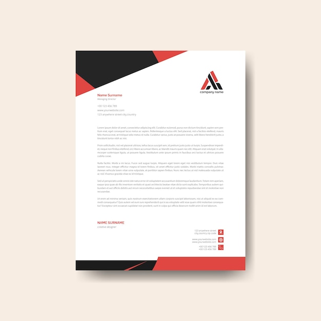 Moderna plantilla de diseño de encabezado minimalista con diseño de negocio limpio y profesional