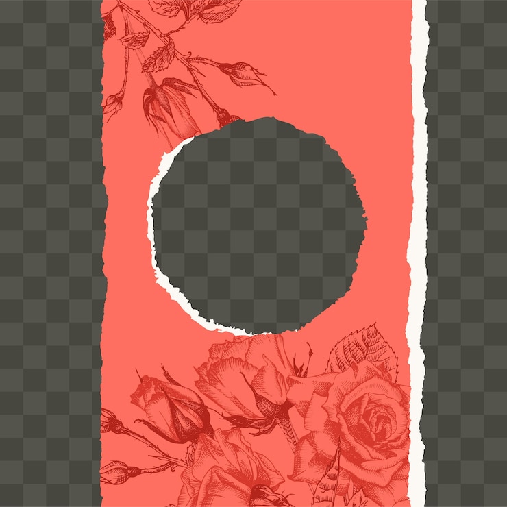 Vector moderna plantilla fácil de editar para publicaciones en redes sociales en estilo de papel rasgado tema de flores de rosas fondo de diseño creativo para blogs de promoción web individuales y corporativos lugar para foto y texto
