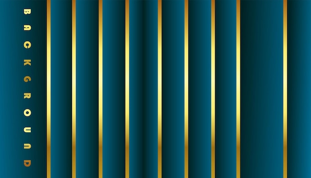 Moderno azul abstracto con fondo de color de lujo dorado