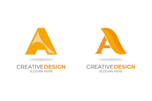 Moderno una carta empresa logotipo plantilla vector