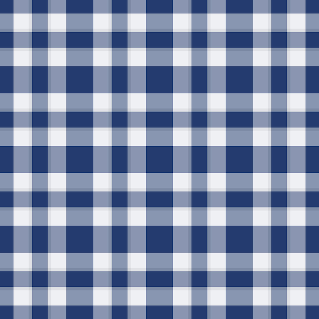 Moderno cheque de tartan nudos texturas vectoriales fondo de tela de día patrón textil sin costuras en colores pastel y azul