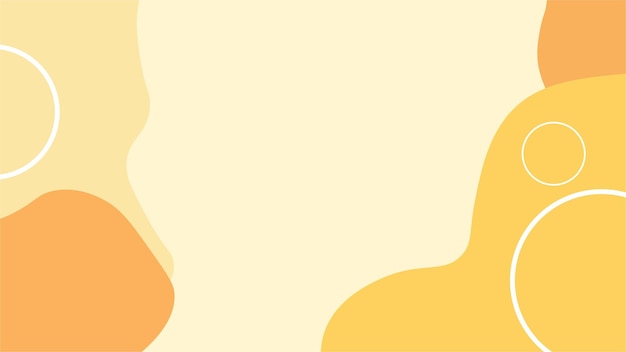 Moderno colorido amarillo forma geométrica fondo abstracto con diseño para póster monocromático