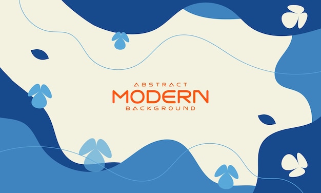 Moderno colorido diferentes formas abstractas