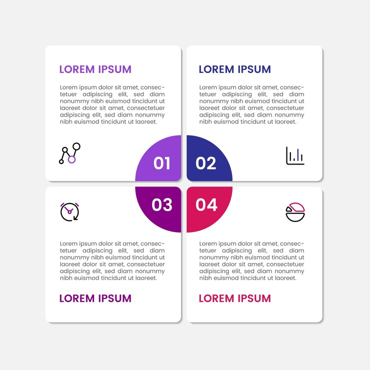 Moderno colorido de múltiples propósitos elementos de plantilla de infografía para la presentación de la educación empresarial