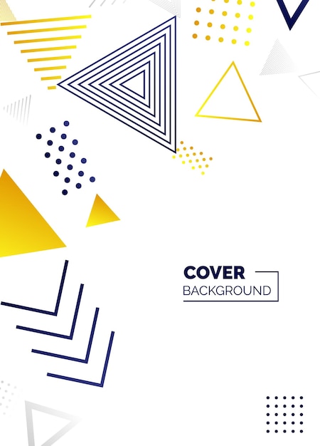 Moderno conjunto de portadas abstractas diseño de portadas mínimas ilustración vectorial de fondo geométrico de colores