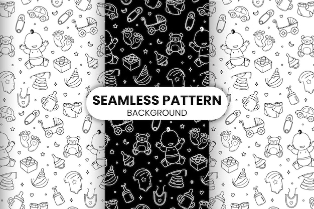 Moderno diseño de fondo sin costuras