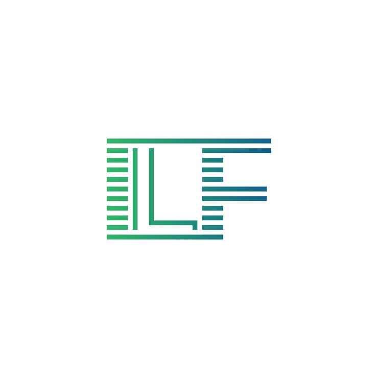 Vector moderno diseño de logotipo de la carta ilf minimalista profesional y versátil icono de marca para la identidad empresarial