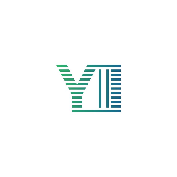 Vector moderno diseño de logotipo de la carta yii minimalista profesional y versátil icono de marca para la identidad empresarial