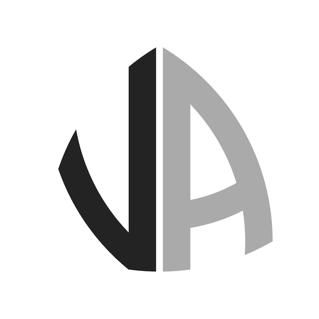Moderno diseño de logotipo creativo de VA Icon para cualquier negocio y compañía