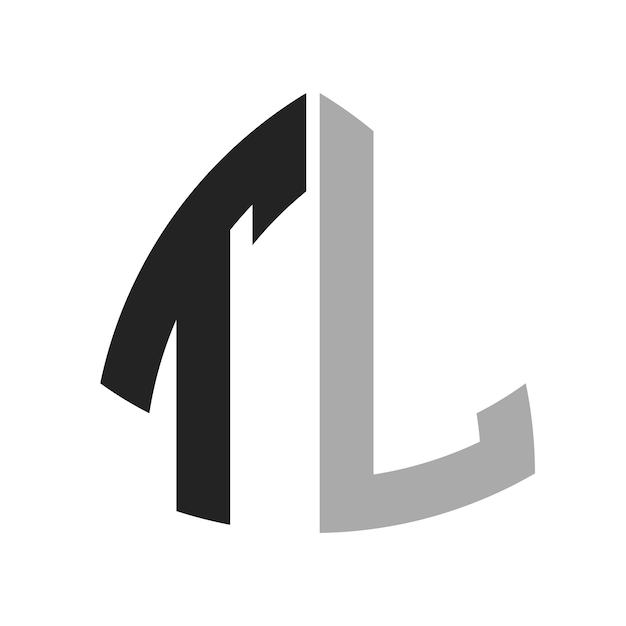 Moderno diseño de logotipo creativo de letra TL Icon para cualquier negocio y empresa