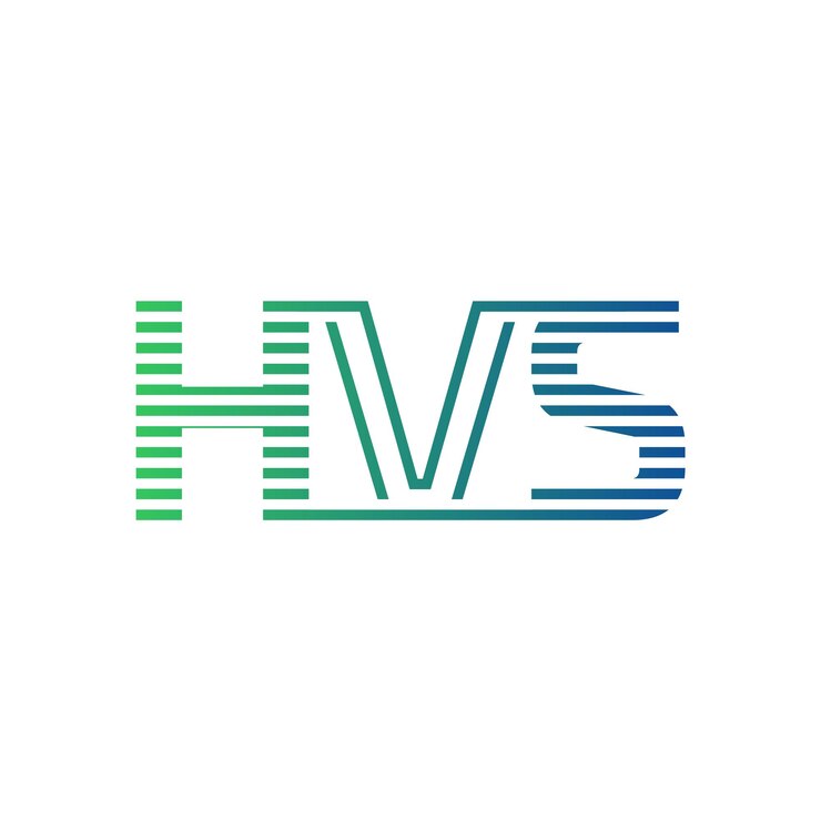 Vector moderno diseño de logotipo hvs letra hvs minimalista profesional y versátil icono de marca para la identidad empresarial
