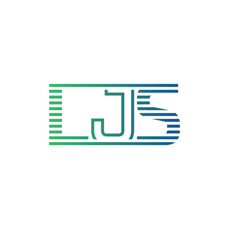Vector moderno diseño de logotipo de ljs carta ljs minimalista profesional y versátil icono de marca para la identidad empresarial