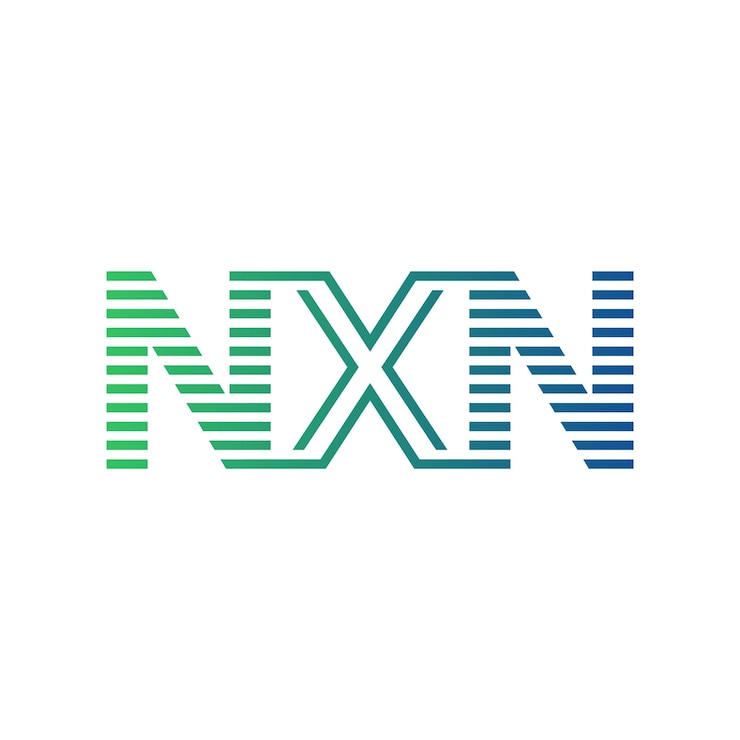 Vector moderno diseño de logotipo de nxn carta nxn minimalista profesional y versátil icono de marca para la identidad empresarial