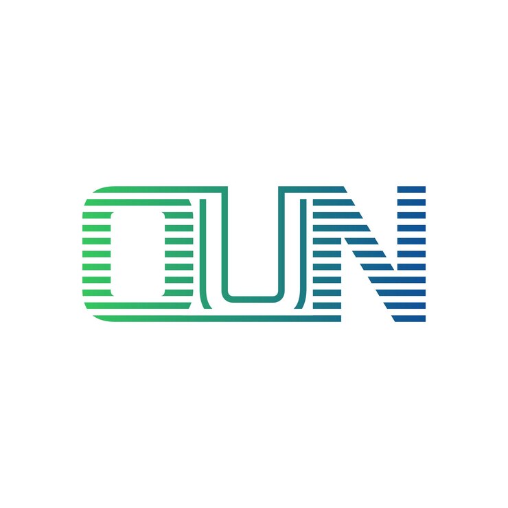 Vector moderno diseño de logotipo oun carta oun minimalista profesional y versátil icono de marca para la identidad empresarial