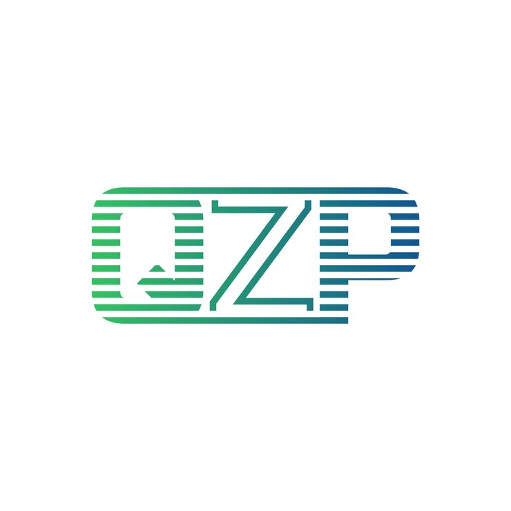 Vector moderno diseño de logotipo qzp carta qzp minimalista profesional y versátil icono de marca para la identidad empresarial