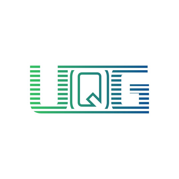 Vector moderno diseño de logotipo de uqg carta uqg minimalista profesional y versátil icono de marca para la identidad empresarial