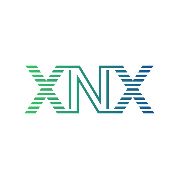 Vector moderno diseño de logotipo xnx letra xnx minimalista profesional y versátil icono de marca para la identidad empresarial