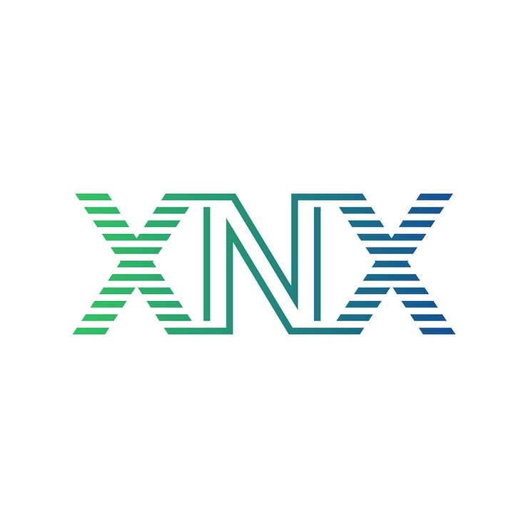 Vector moderno diseño de logotipo xnx letra xnx minimalista profesional y versátil icono de marca para la identidad empresarial