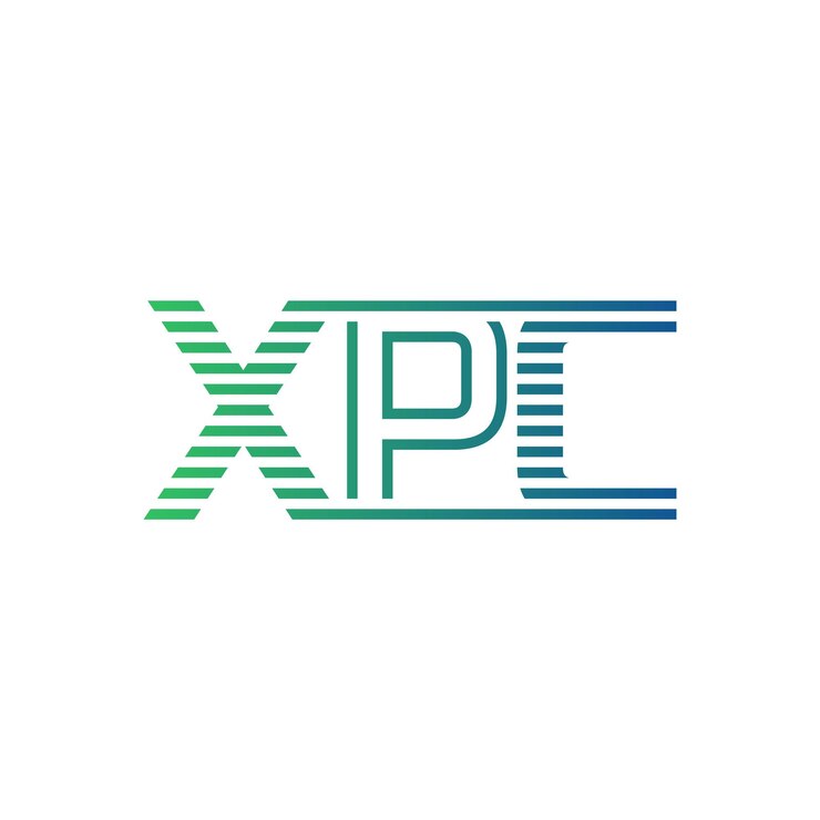 Vector moderno diseño de logotipo de xpc carta xpc minimalista profesional y versátil icono de marca para la identidad empresarial