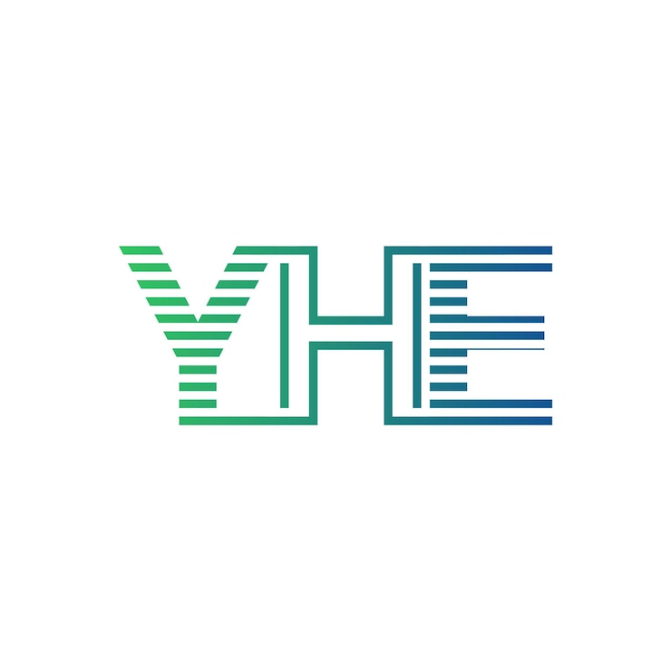 Vector moderno diseño de logotipo de yhe carta yhe minimalista profesional y versátil icono de marca para la identidad empresarial