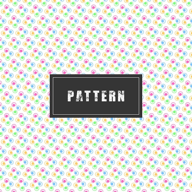 Moderno diseño de patrón minimalista editable con fondo blanco