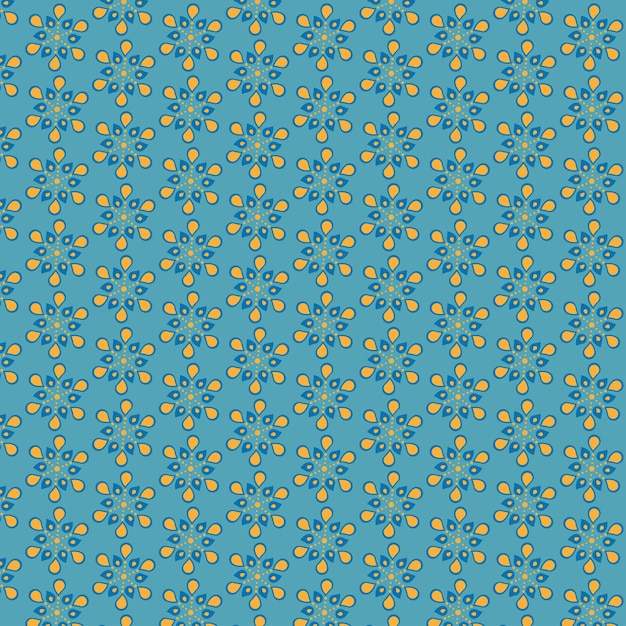 Moderno diseño de patrones de formas florales geométricas para azulejos papel tapiz de papel de envoltura tela