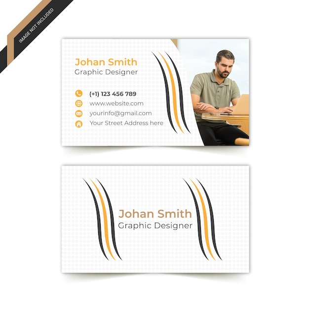 Moderno diseño de plantilla de tarjeta de visita profesional y tarjeta de visita
