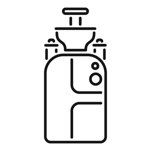 Moderno dispensador de agua que enfría y purifica el agua potable utilizando tecnología avanzada