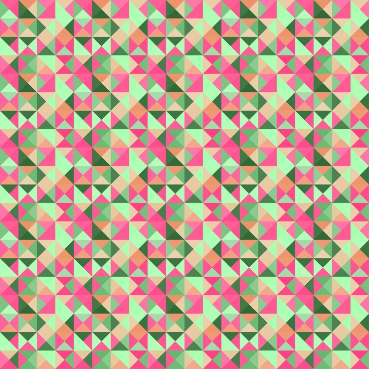 Vector moderno elegante geométrico abstracto triángulo mosaico vector fondo patrón transparente