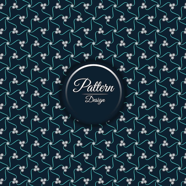 moderno elegante hermoso patrón floral ornamental