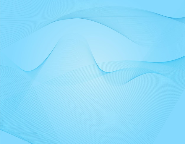 Moderno fondo abstracto azul gradaciones blancas forma de Memphis vector de moda