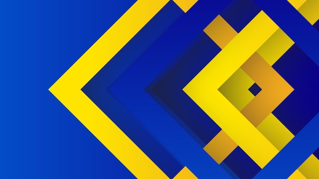 Moderno fondo abstracto color azul y amarillo diseño de fondo abstracto amarillo y azul