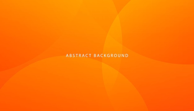 Moderno fondo abstracto de color fluido de gradiente naranja Bandera con composición dinámica Ilustración vectorial.