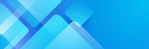 Moderno fondo de banner azul con gradiente abstracto Diseño gráfico abstracto de banner Patrón de presentación plantilla web de fondo