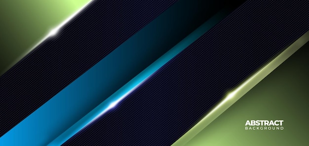 moderno fondo de línea azul dorado con relámpago perfecto con papel tapiz dispositivo sitio web banner