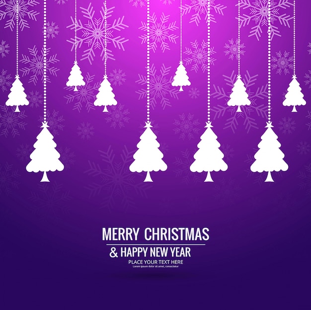 Moderno fondo de navidad feliz