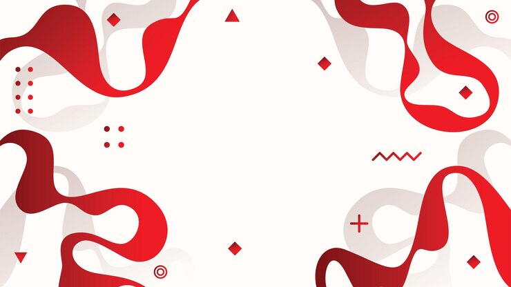Vector moderno fondo rojo elegante con espacio en blanco moderno futurista
